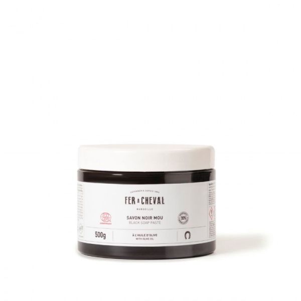 Savon Noir Mou 500gr fer à Cheval