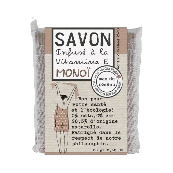 Savon végétal à la vit.E - Monoï - 100gr