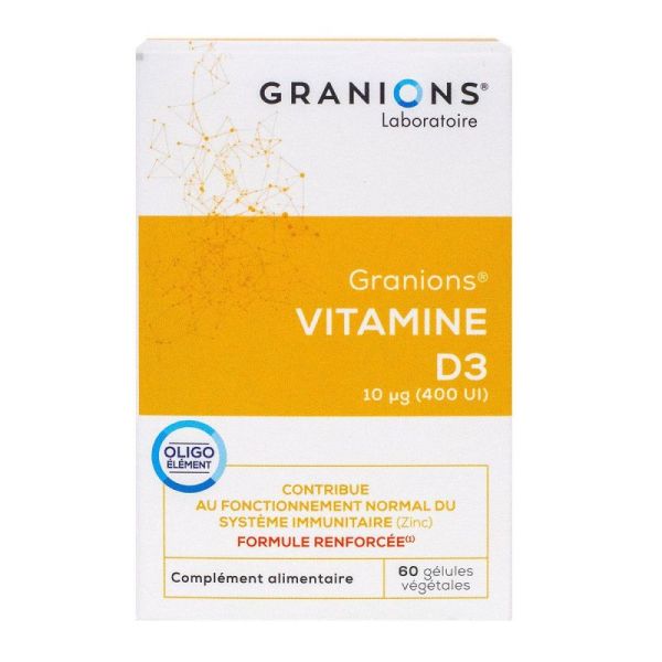 Granions Vit D3 60 gélules