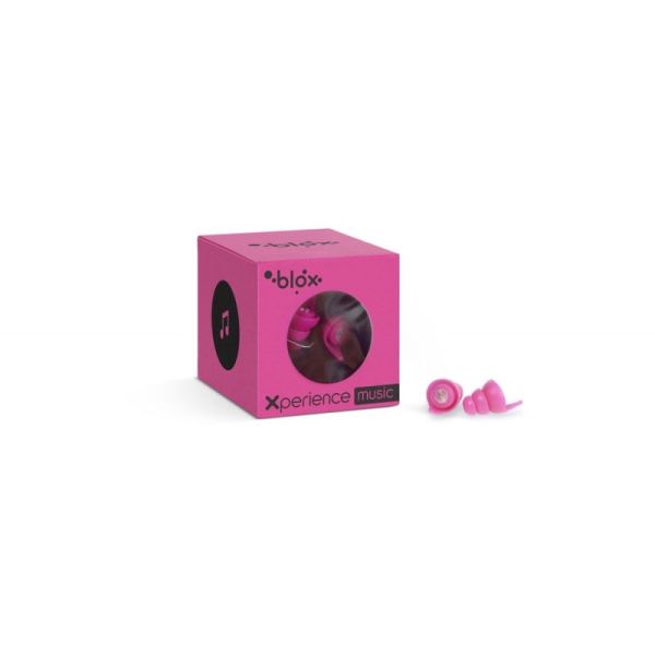 Blox Xperience Music Rose Bouchons d'oreille