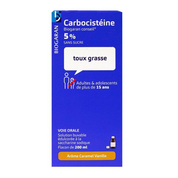 Carbocisteine 5% Biog Sol S/s2