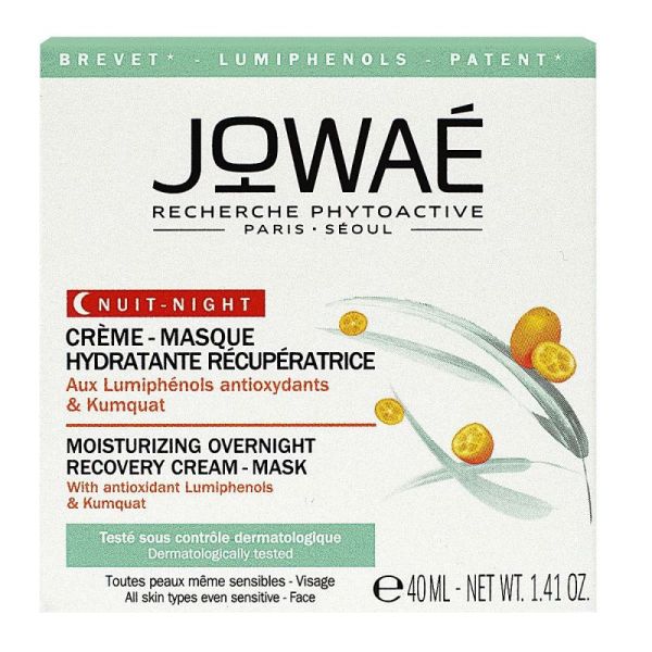 Crème - Masque Hydratante Récupératrice Nuit 40mL