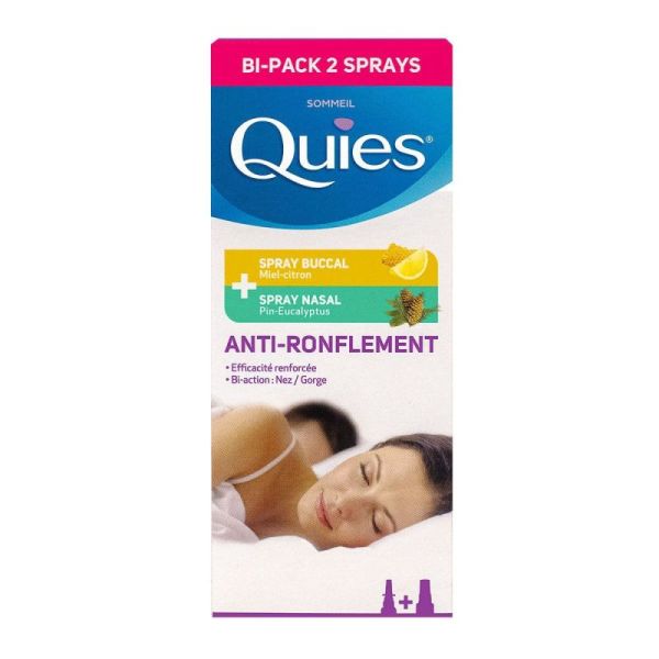 Quies Anti ronflement Spray Buccal+nasal