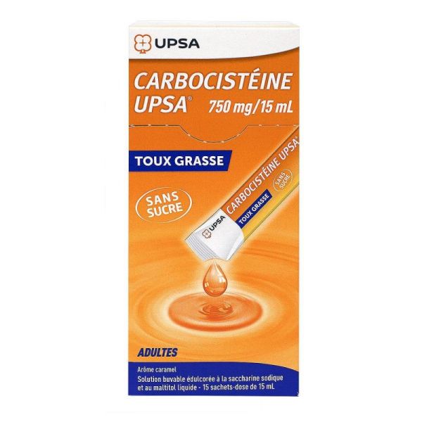 Carbocist 750mg/15ml Upsa S/s