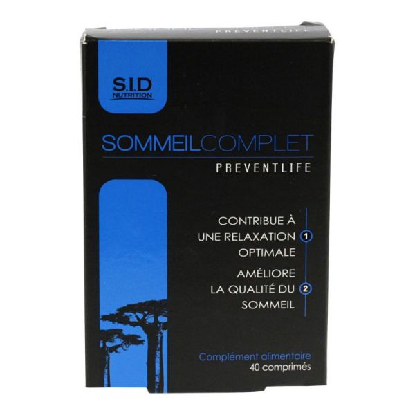 Sommeil Complet Sidn 40 Comprimés