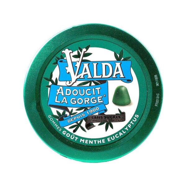 Valda Gomme Menthe Sans Sucre 50