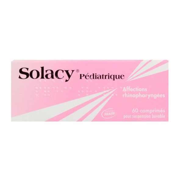 Solacy Pediatrique 60 Comprimés pour Suspensions buvables