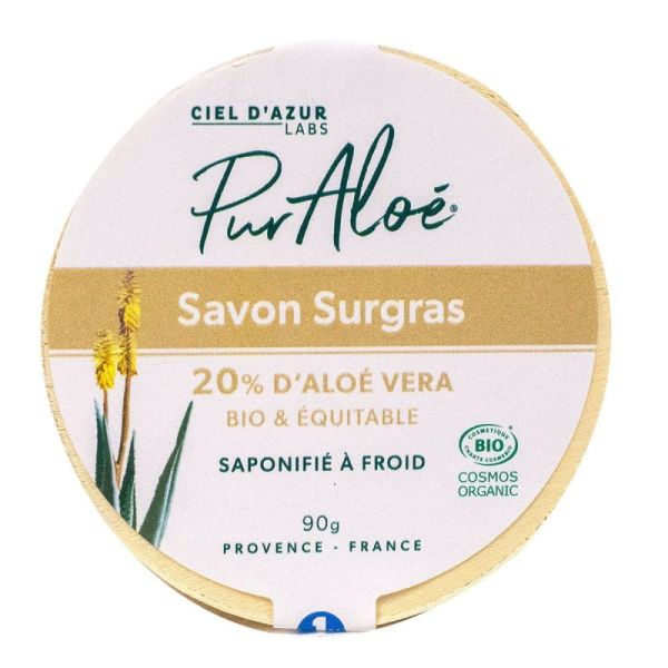 Puraloe Savon Surgras Aloe 20% 90g