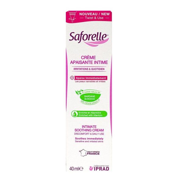 Saforelle Cr Apaisante 40ml