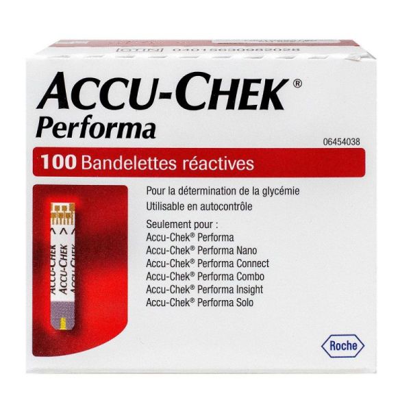 Accu Chek Performa Bandelettes