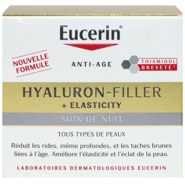 Eucerin Hyaluron-Filler+elasticity soin nuit 50ml