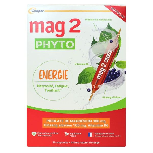 Mag 2 Phyto Energie 30 Ampoules