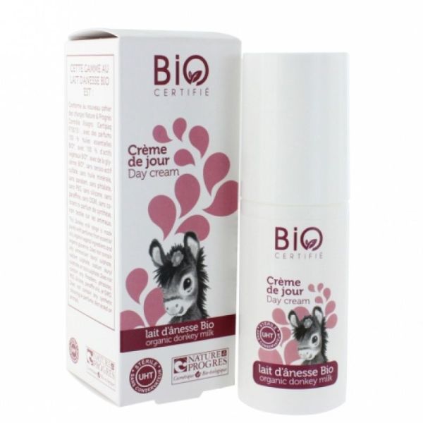 Crème de Jour au lait d'ânesse Bio 50mL