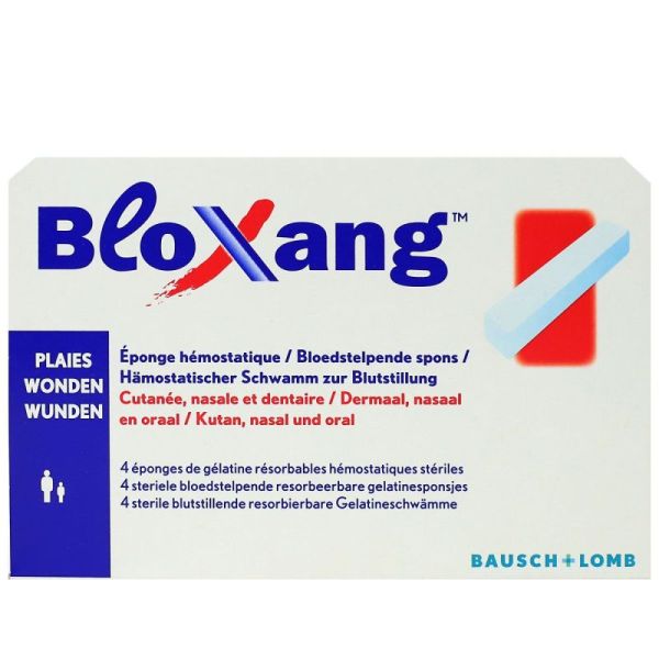 Bloxang 4 Eponges Hémostatiques