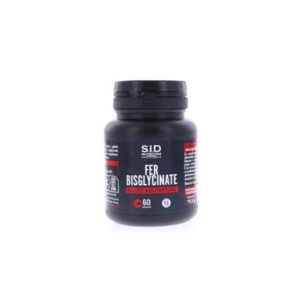 Sidn Bisglycinate Fer Gélules 60