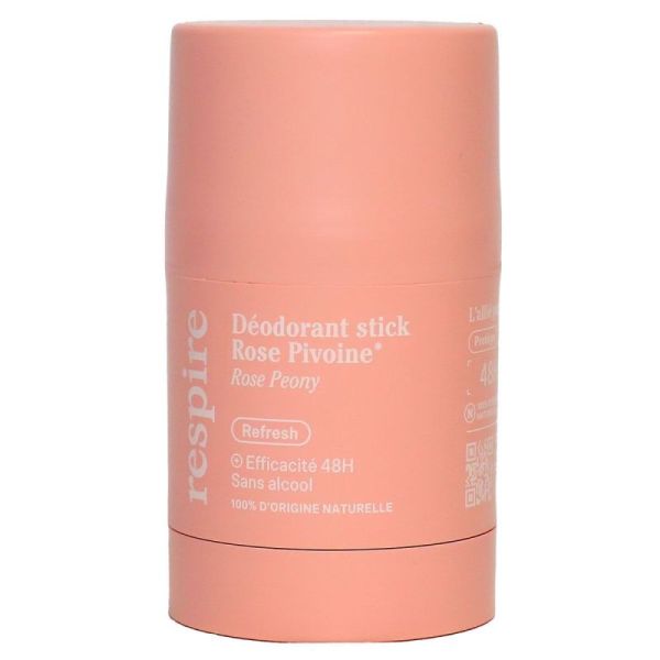 Respire Deo Stick Rose Pivoine 50g