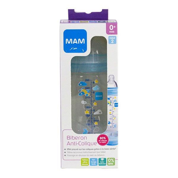 Bib Mam A/coliq Bleu Decor 260