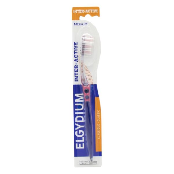 Brosse à dents Elgydium Inter-Active Medium