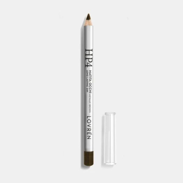 Crayon yeux metallique marron longue tenue
