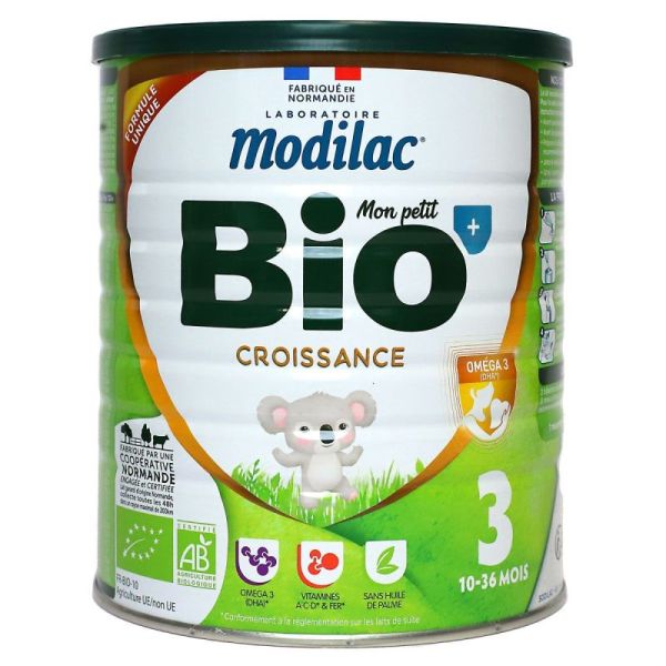 Modilac Mon Petit Bio+ 3 âge 800gr