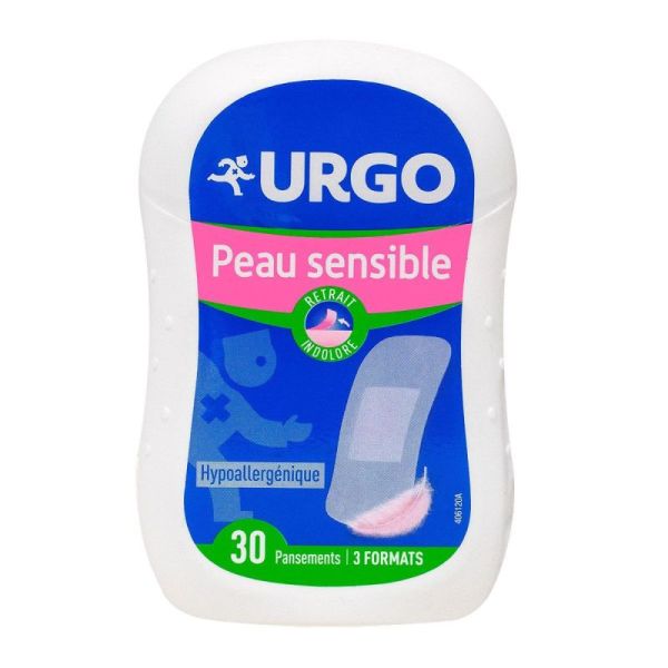 Urgo Pansements Peaux sensibles X30