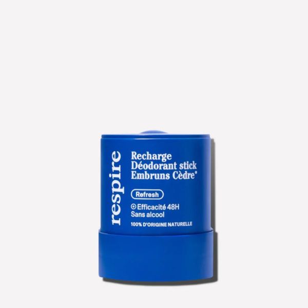 Respire Déodorant Stick Embruns Cèdre Recharge 50g