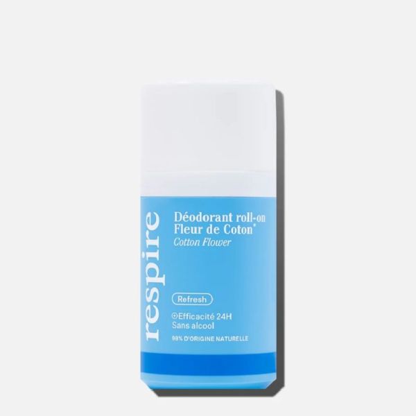 Respire Déodorant Roll-on Fleur de Coton 50ml