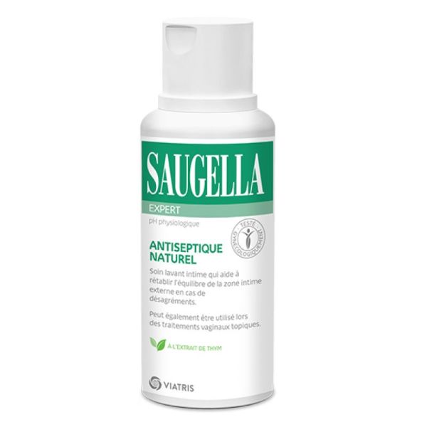 Saugella Vert Gel Antiseptique Naturel Tube 30ml