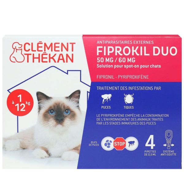 Fiprokil Duo Chat Pipette 4