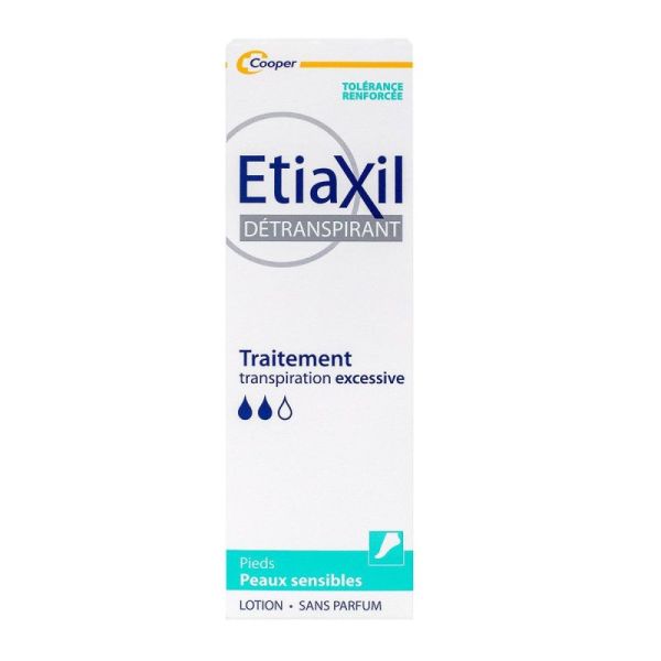 Etiaxil Pieds Lot Peaux sensibles 100ml