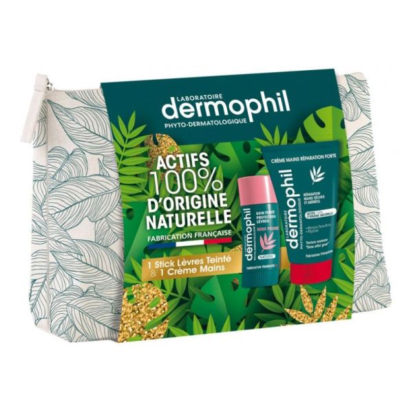 Dermophil Indien Trousse Cr Mains + stick