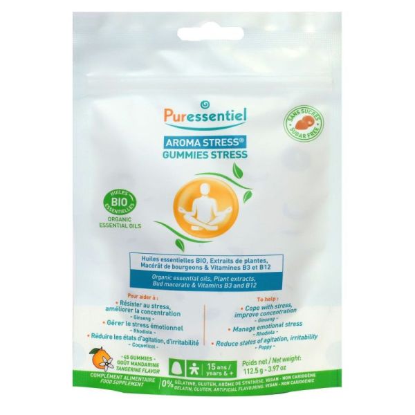 Puressentiel Aroma Stress 45 Gummies