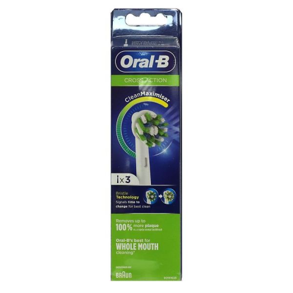 Brossettes recharges Oral-b Bross Cross Action X3