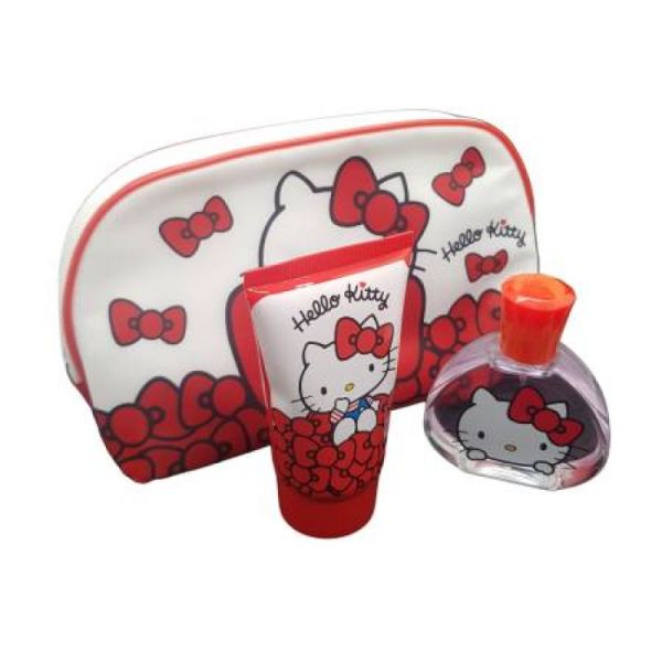 Hello Kitty Trousse eau de toilette 50ml + body lotion 100ml
