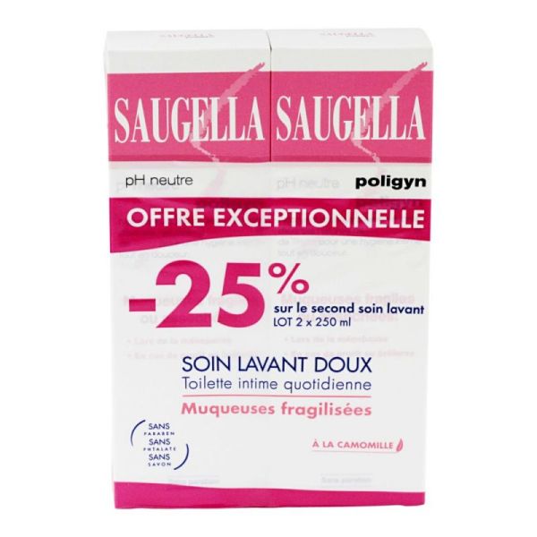 Saugella Soin Lav Doux -30% 2e