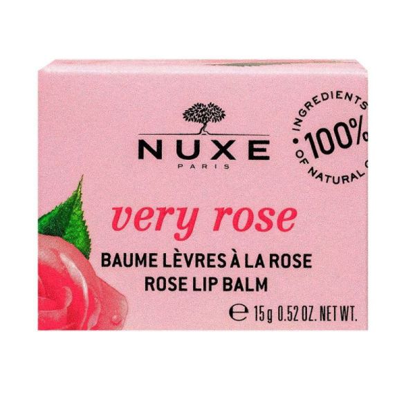 Nuxe Very Rose Baume Lèvre Pot 15g