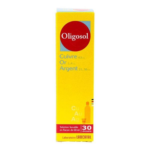 Oligosol Cuivre or Argent Solution Buvable 60ml