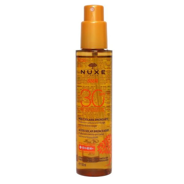 Nuxe Sun Huile Bronzante Spf30 150ml