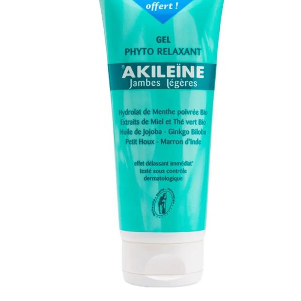 Akileine Gel phyto Relaxant Jambes Légères 200ml
