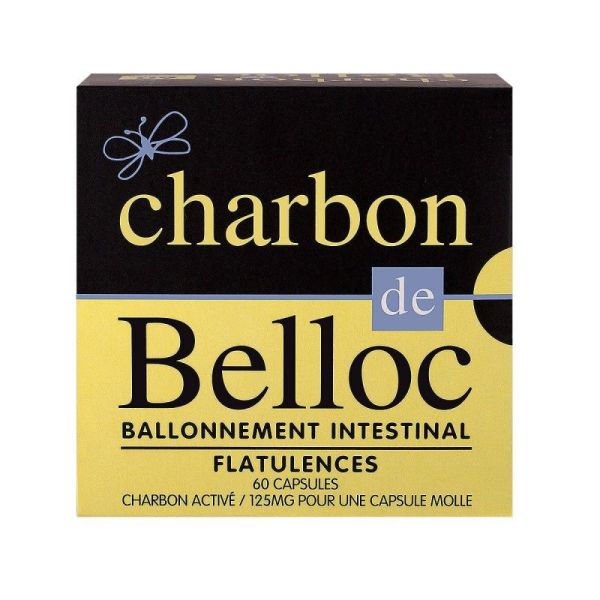 Charbon De Belloc 60 Capsules