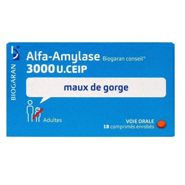 Alfa-amylase 3 000u Biog Cons