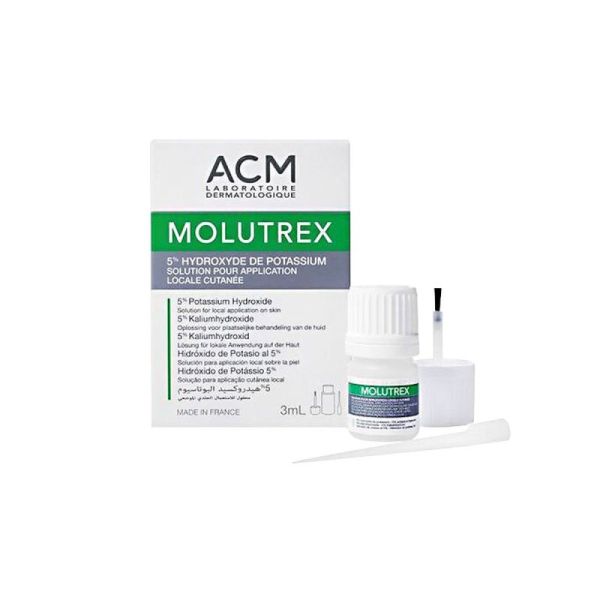 Molutrex Sol Application Cutanée Flacon 3ml