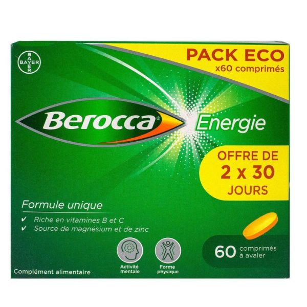 Berocca Energie 60 Cpr Pellicule