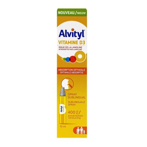 Alvityl Vitamine D3 Spr 10ml