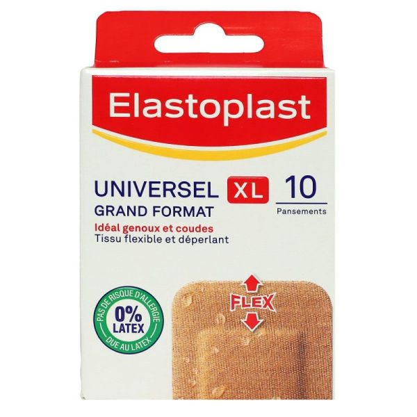 Elastoplast 10 Pansements Universal Xl