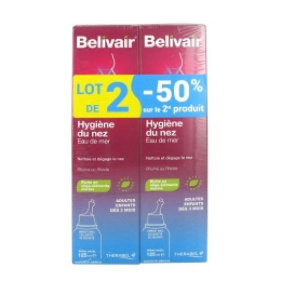 Belivair Hygiene Nasal Spr 125 *2