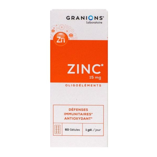 Granions Zinc 60 Gélules