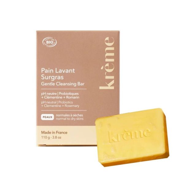 Krème Pain Lavant Surgras Corps Bio 110g