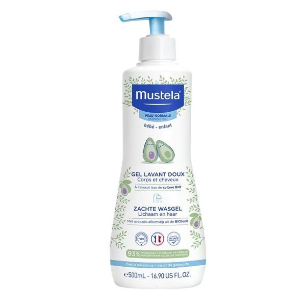Mustela Bébé Gel Lavant Doux 500ml