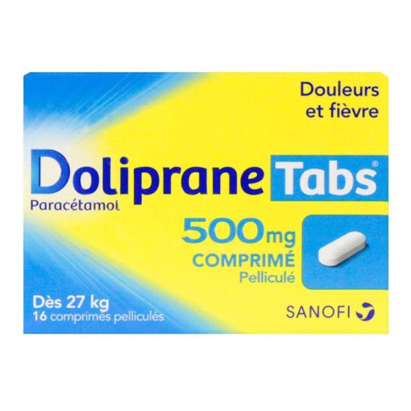 Dolipranetabs 500mg Cpr 16